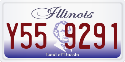 IL license plate Y559291