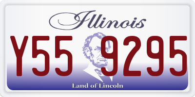 IL license plate Y559295