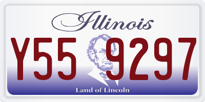 IL license plate Y559297