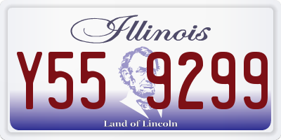 IL license plate Y559299