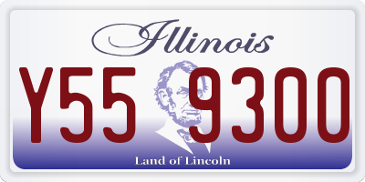 IL license plate Y559300