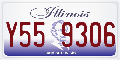 IL license plate Y559306