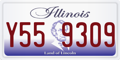 IL license plate Y559309