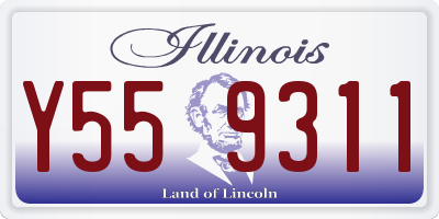 IL license plate Y559311