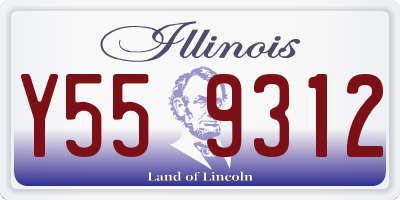 IL license plate Y559312