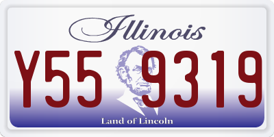 IL license plate Y559319