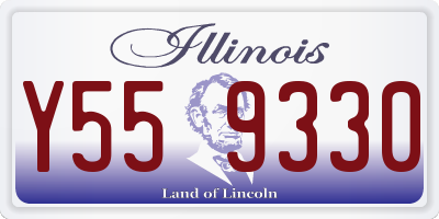 IL license plate Y559330