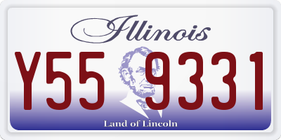IL license plate Y559331