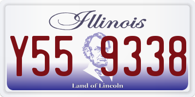 IL license plate Y559338