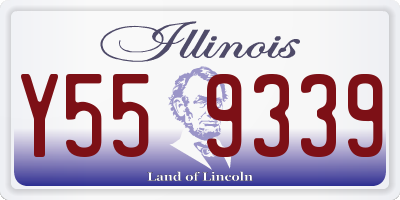 IL license plate Y559339