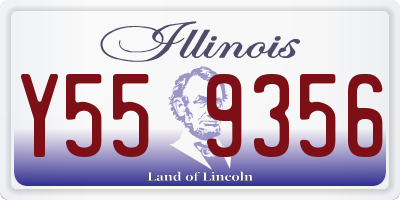 IL license plate Y559356