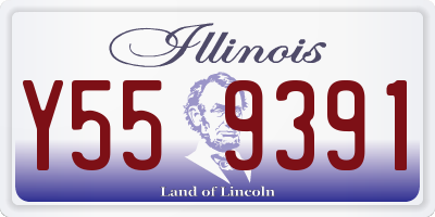 IL license plate Y559391