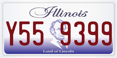 IL license plate Y559399