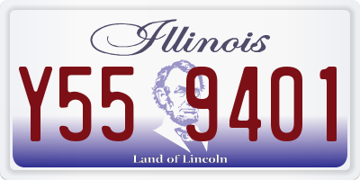 IL license plate Y559401