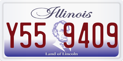 IL license plate Y559409