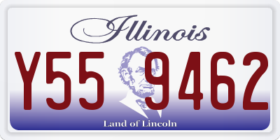 IL license plate Y559462