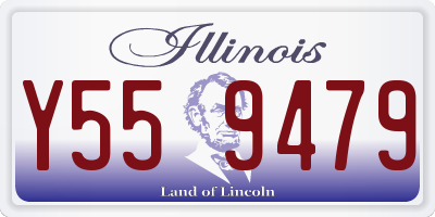 IL license plate Y559479