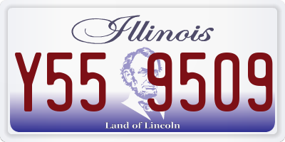 IL license plate Y559509