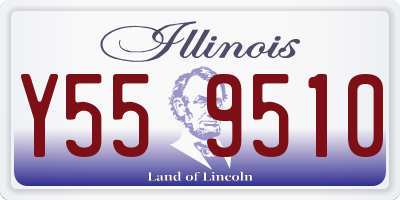 IL license plate Y559510
