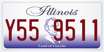 IL license plate Y559511