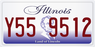 IL license plate Y559512