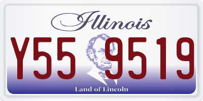 IL license plate Y559519