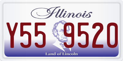 IL license plate Y559520