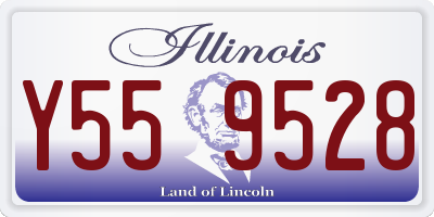 IL license plate Y559528