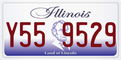 IL license plate Y559529