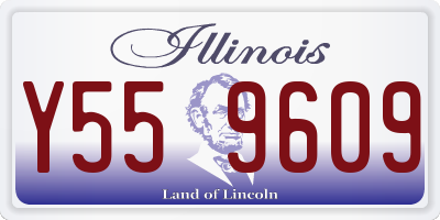 IL license plate Y559609