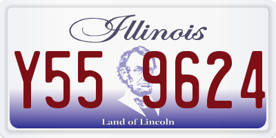 IL license plate Y559624