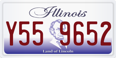 IL license plate Y559652