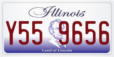 IL license plate Y559656