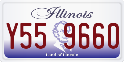 IL license plate Y559660