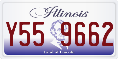 IL license plate Y559662