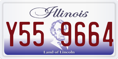 IL license plate Y559664