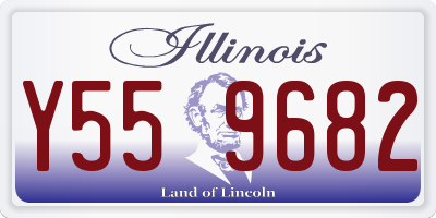 IL license plate Y559682