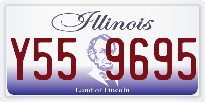 IL license plate Y559695
