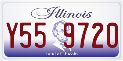IL license plate Y559720
