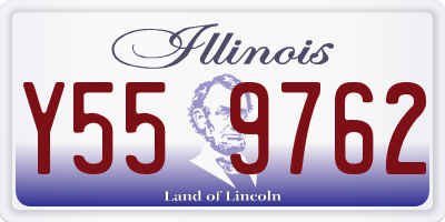 IL license plate Y559762
