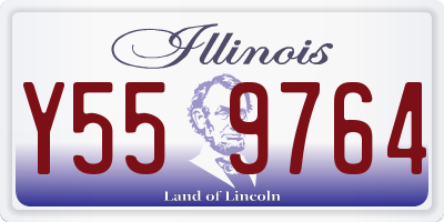 IL license plate Y559764