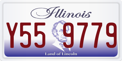 IL license plate Y559779