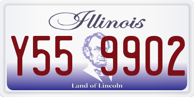 IL license plate Y559902