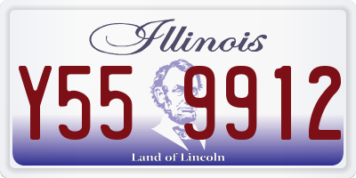 IL license plate Y559912