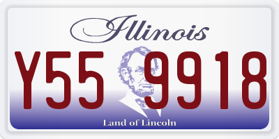 IL license plate Y559918