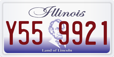 IL license plate Y559921