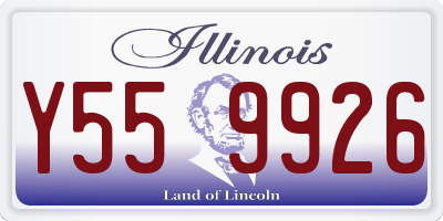 IL license plate Y559926