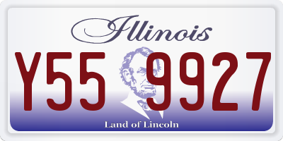 IL license plate Y559927