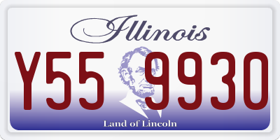IL license plate Y559930