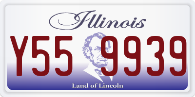 IL license plate Y559939